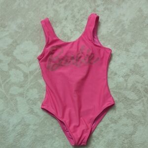 Barbie Hot Pink Swimsuit with Logo
